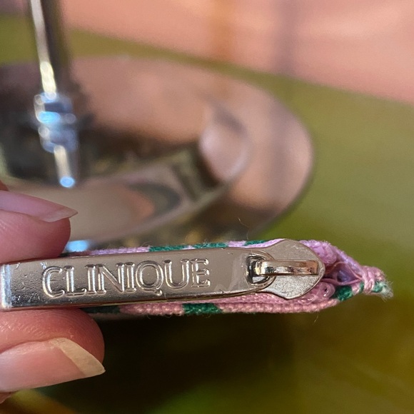 Marimekko for Clinique Pink and Green Card Holder Wallet NWOT 4.5x3 - Picture 3 of 5